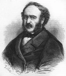 retrato de Jules Simon (1814-1896), político francês.