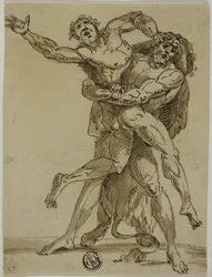 Hércules e Antaeus
