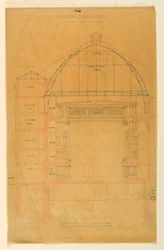 Desenho, Secção transversal do Théâtre de l