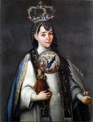 Espanhol: Monja concepcionista Freira concepcionista