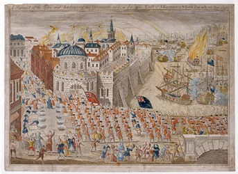«Vista da cidade e do porto de Havana, tomados pelo conde de Albemarle e por Sir George Pocock em 13 de agosto»