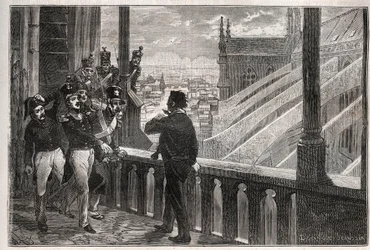 Ataques a Louis-Philippe I - A conspiração das Torres de Notre-Dame (Conspiração) em 4 de janeiro