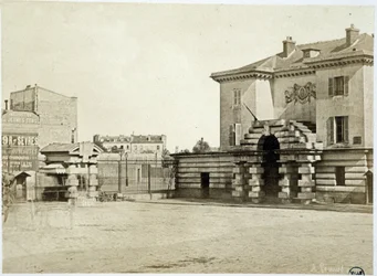 Barrière du Maine - em "Les barriers de Paris" de Gouviot