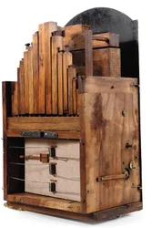 Relógio de órgão longcase da Floresta Negra (mogno)