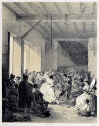 Baile Boêmio, "Espanha artística e monumental de lugares e monumentos famosos da Espanha" por Don Genaro Perez de Villa