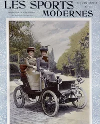Car de Dion-Bouton - em "Les Sports Modernes", junho de 1899.