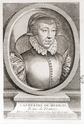 Catherine de Medici (Caterina de Medici) (1519 - 1589).