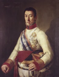 ELIO, Francisco Javier de (1767-1822). Militar absolutista espanhol, governador de Montevideo (pintura)
