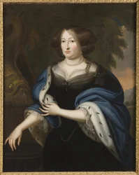 Edwige Sophie de Brandenburg - Retrato de Margravine Hedwig Sophie de Brandenburg