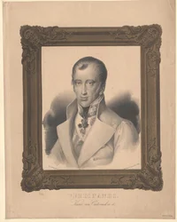 Imperador da Áustria Ferdinando I (impressão)