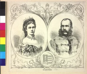 Imperador da Áustria e Elisabeth Franz Joseph I