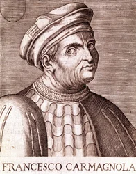 Francesco Bussone Conde de Carmagnola Condottiere italiano (Carmagnola 1385 em Veneza 1432).
