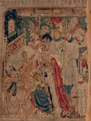 História de Saint Piat e Saint Eleuthère, Cena 10: Saint Eleuthère é sagrado como bispo (D