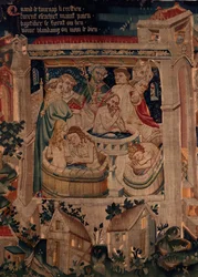 História de Saint Piat e Saint Eleuthère, Batismo dos exilados críticos da Cena 7