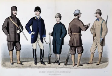 Fatos de caça, "Le Journal des tailors".