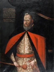 Jan Karol Chodkiewicz, grand hetman de Lituanie - Retrato de Jan Karol Chodkiewicz (1560-1621) , Anônimo . Óleo sobre tela