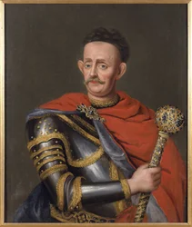 Jan Kazimierz Sapieha, grand hetman de Lituanie - Jan Kazimierz Sapieha the Younger (1637-1720), Grand Hetman da Lituânia, Anónimo . Óleo sobre tela. Dimensão : 88x73,5 cm. Nationalmuseum Estocolmo