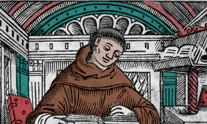 John Duns Scotus (1265? -1308), também chamado Jean Duns Scott ou Jean Duns Scot, filósofo franciscano. Gravura do século XVI