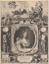 Rei da Suécia Carlos X. Gustav (impressão)