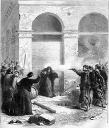 A Comuna de Paris, em 1871. Uma surpresa petrolífera na rue de Rivoli.