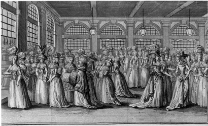 The Colonnade - em "The Daughters of the Royal Palace", frontispiece, vol. III, Ed. Londres