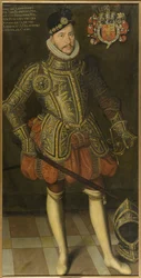 Le duc Adolphe de Holstein Gottorp - Retrato do Duque Adolfo de Holstein-Gottorp (1526-1586), Anónimo . Óleo sobre tela