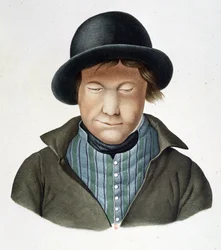 Leprosos da Islândia, cerca de 1840, B.N.