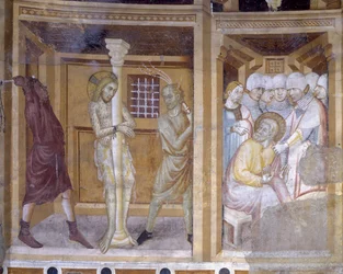 Vida de Cristo, pormenor: Flagelação, Igreja de Sant