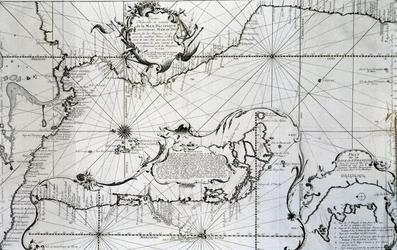 Mapa do Oceano Pacífico