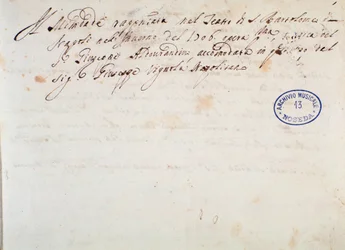 Detalhes em cena para representação da ópera “” Mitridate ”” de Giuseppe Aldrovandini