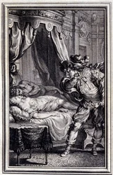 Mona Lisa - em "Contos e contos em verso", de Jean La Fontaine. 1762.
