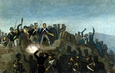 Napoleão I na Batalha de Montmartre, 30 de março