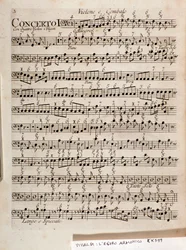 Página da partitura de L