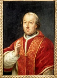 Papa Pio (Pio ou Pio) VI (1717-1799). Pintura anônima. Roma, Museu do Risorgimento.