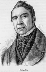 Retrato de Achille Tenaille de Vaulabelle (1799-1879), ministro francês da Educação Nacional.
