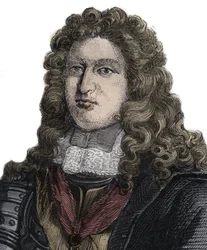 Retrato de Charles Auguste de La Fare Comte de Laugeres (1644-1712), poeta francês