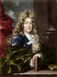 Retrato de Charles Perrault (1628-1703) escritor francês.