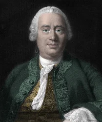 Retrato de David Hume, filósofo escocês (1711-1776).
