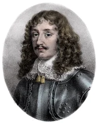 Retrato de François VI, Duque de La Rochefoucauld, Príncipe de Marcillac (1613-1680), autor francês - Portrait du duc Francois de la Rochefoucauld (1613-1680), escritor francês -