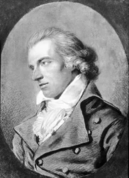 Retrato de Friedrich von Schiller (1759 - 1805). sd. Século XIX.