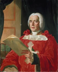 Retrato de Giambattista Lorenzo Bogino, estadista piemontês. Ministro de Estado em 1750 (óleo sobre tela)