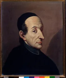 Retrato de Giovenale Sacchi (1726-1789), musicólogo italiano Anônimo. Século XVIII. Bolonha, Museo Museo civico