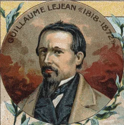 Retrato de Guillaume LEJEAN (1824-1871) Homem de letras, geógrafo viajante.