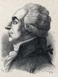 Retrato de Jean-Baptiste (Jean Baptiste) Cloots this Anacharsis Klootz (ou Clootz
