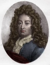 Retrato de Jean François Regnard, escritor e dramaturgo francês