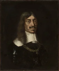 Retrato de João II Casimir Vasa (1609-1672), Rei da Polónia e Grão-Duque da Lituânia