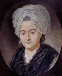 Retrato de Katharina Elisabeth Textor (desenho)