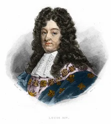 Retrato de Luís XIV (1638 - 1715), Rei de França.