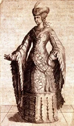 Retrato de Margarita da Áustria (1480-1530), filha de Maximilian I.