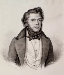 Retrato de Michele Rapetti (gravura